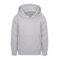 Teenager Hoodie - Hellgrau meliert